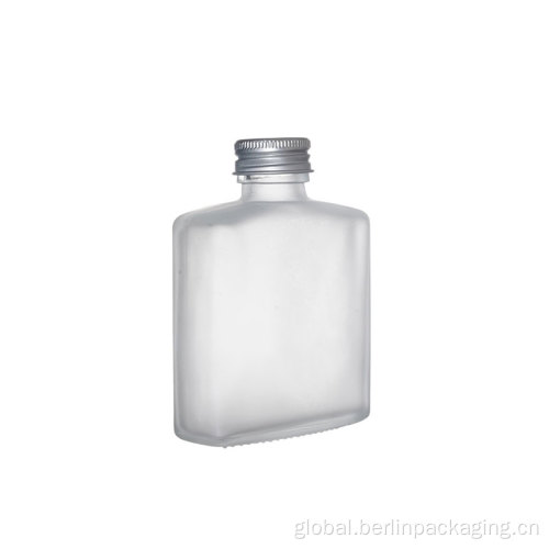 Hip Flasks for Liquor Flat Hip Flask Glass Bottle Manufactory